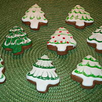 Pierniczki świąteczne z połyskiem