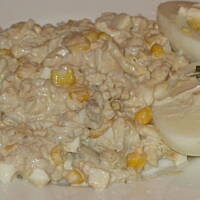 Sałatka z tuńczykiem.