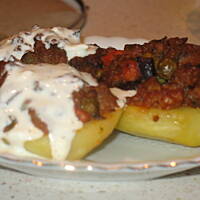 Ziemniaki faszerowane.