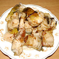 Karp pieczony w oleju