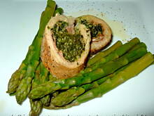 Fot. kasia_sach, Roladki schabowe z szynką parmeńską, szpinakiem i feta