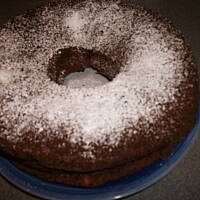 Babka z makiem i czekoladą.