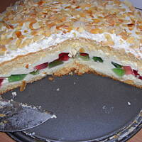 Serniczek na biszkopcie