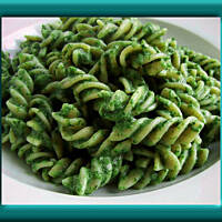 makaron ze szpinakiem w sosie serowym babci Małgosi