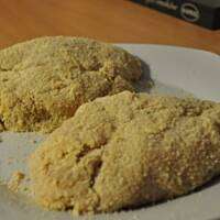 Wielkie kotlety z kurczaka z niespodzianką