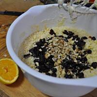 Ciasteczka maślane pomarańczowo-bakaliowe