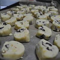 Ciasteczka maślane pomarańczowo-bakaliowe