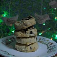 Ciasteczka maślane pomarańczowo-bakaliowe