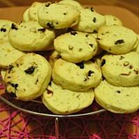 Ciasteczka maślane pomarańczowo-bakaliowe