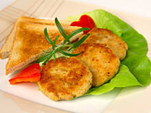 Fot. Wkn, Kotlet zielonokropek na lekki sycący obiad w wersji dla dorosłych i dzieci