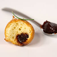 Mini pączusie serowe z powidłami dla małych łasuchów - super ekspresowe w wykonaniu