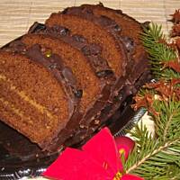 Piernik z masą karmelową