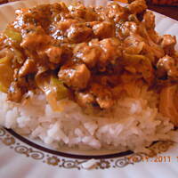 Szybka zapiekanka z piersi z kurczaka i porem