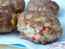 Fot. Anna Z, Kotlety mielone z papryką i kukurydzą