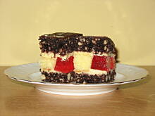 Fot. janeczka669, Salceson - ciasto z biszkoptami i galaretką