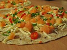 Fot. MIENTA, Quesadille z papryczkami chili i pomidorem