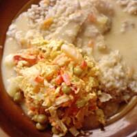 Potrawka z kurczaka z warzywami i ananasem