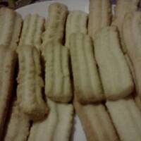 Ciasteczka kruchutkie kręcone maszynką do mięsa