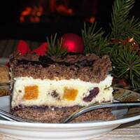 Sernik z cytrynową pianką