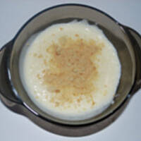 Zupa budyniowa z herbatnikami