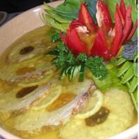 Schab ze śliwką i morelą w galarecie