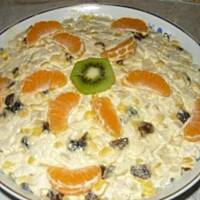 Sałatka z piersi kurczaka