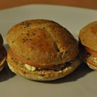 Mini bułki pszenno-żytnie