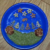 makaron ze szpinakiem w sosie serowym babci Małgosi