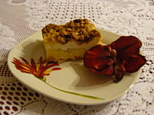 Fot. CattiBrie, Ciasto z jabłkami i kruszonką