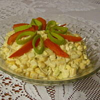 Szybka sałatka porowa