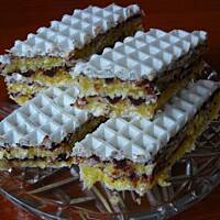 Wafel kakaowo-kokosowy