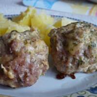 Pulpety zapiekane w sosie koperkowym