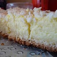 Sernik z mlekiem i kokosem