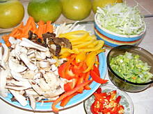 Fot. InkaMalinka, Danie chińskie spolszczone czyli kurczak w warzywach