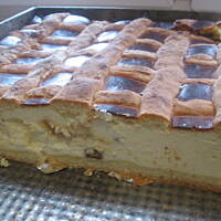 Puszysty Sernik na kruchym cieście Marty