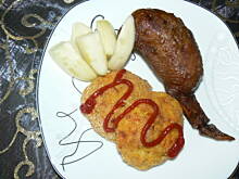 Fot. gosialowicz, skrzydełka z żurawinowym farszem