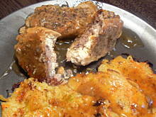 Fot. gosialowicz, roladki z karczku z fetą