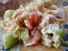 Fot. Anna Z, Surówka z kapusty pekińskiej z twarożkiem