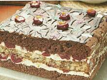 Fot. MadziaTobik, Ciasto wiśniowo-orzechowe