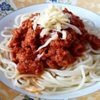 Spaghetti bolognese