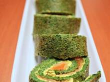 Fot. adrijah, Szpinakowo-łososiowa rolada z chrzanową nutką