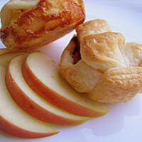 Ciasteczka - francuskie z jabłkami