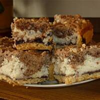 kruche ciasto z wkładką  kokosową