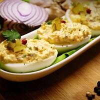 Jajka faszerowane z pietruszką