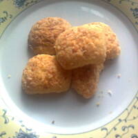 Ciasteczka kruche z kokosem.