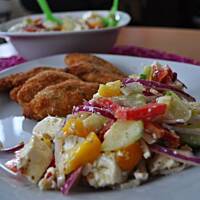 Najlepsza sałatka do kurczaka