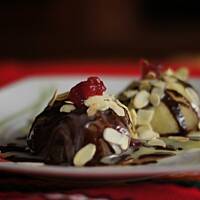 Gotowane jabłka z czekoladą