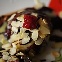 Gotowane jabłka z czekoladą