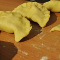 Pieczone pierożki z jabłkami