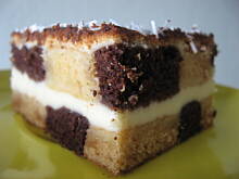 Fot. martikoziolek, Sernik szachownica   Marty